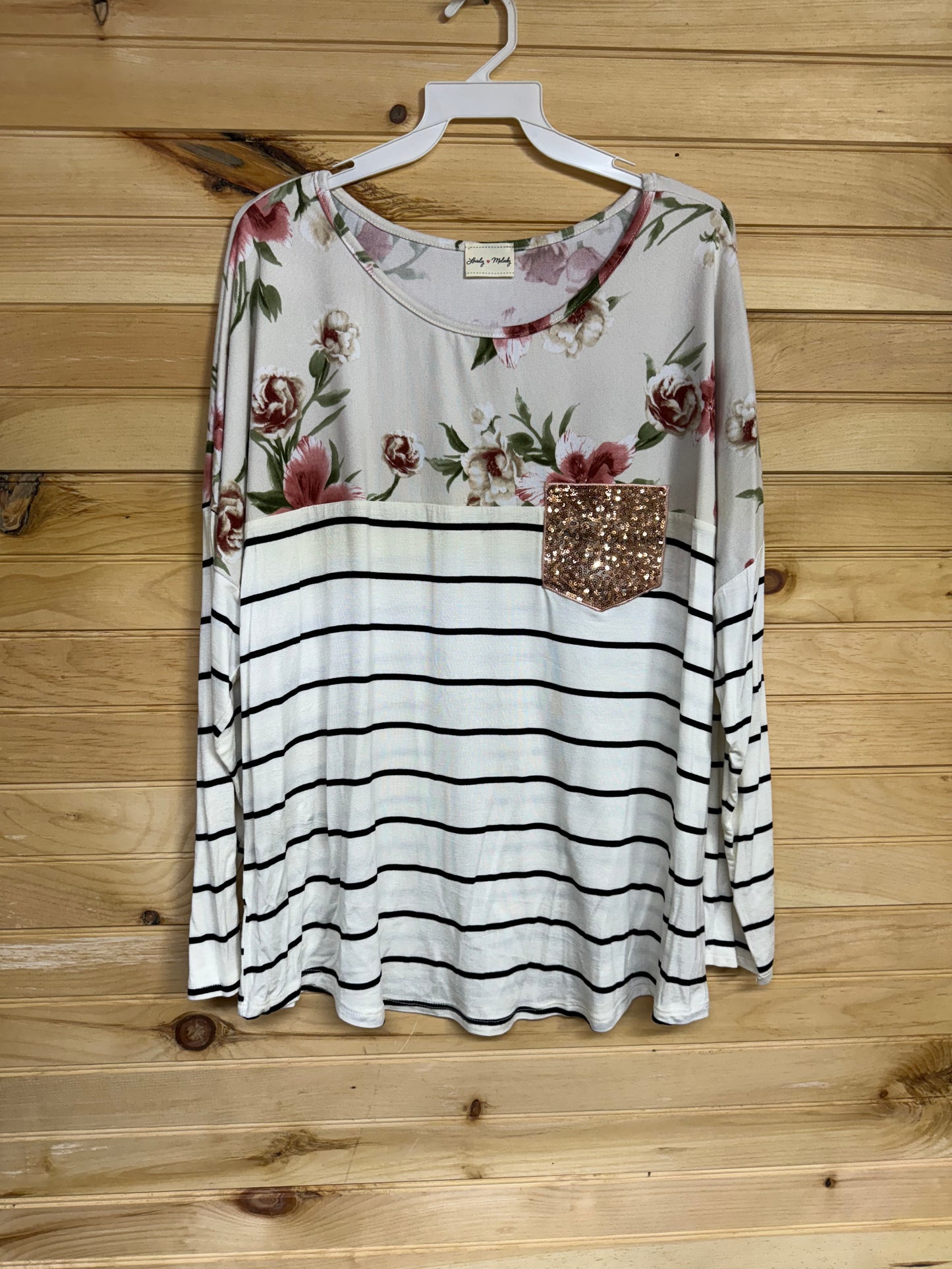 The Sparkle Floral Top