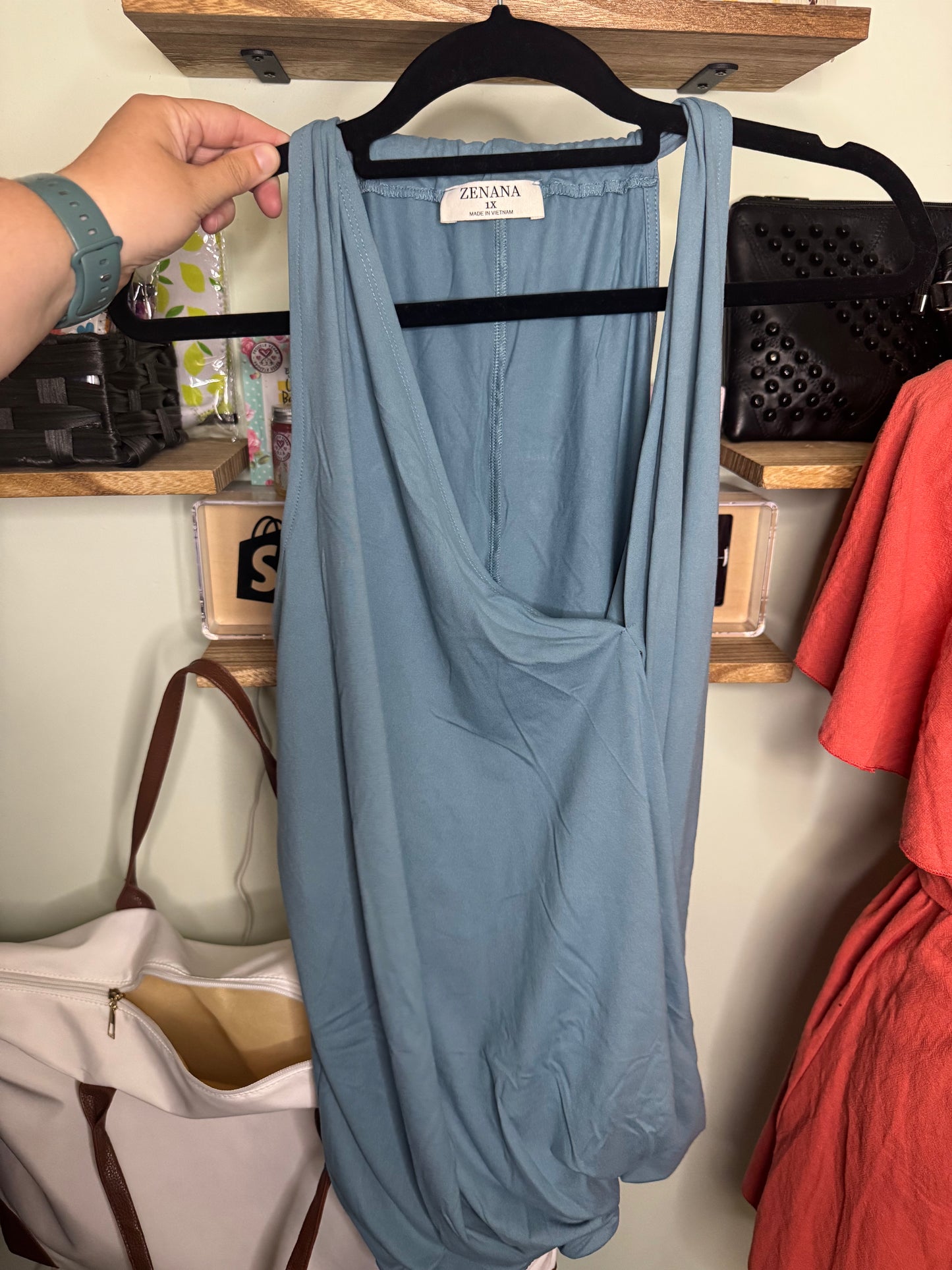 Brushed Halter Top