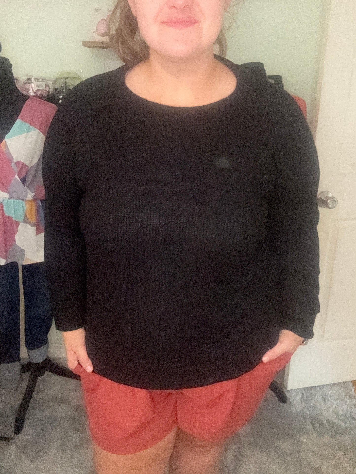 Raglan Long Sleeve Sweater