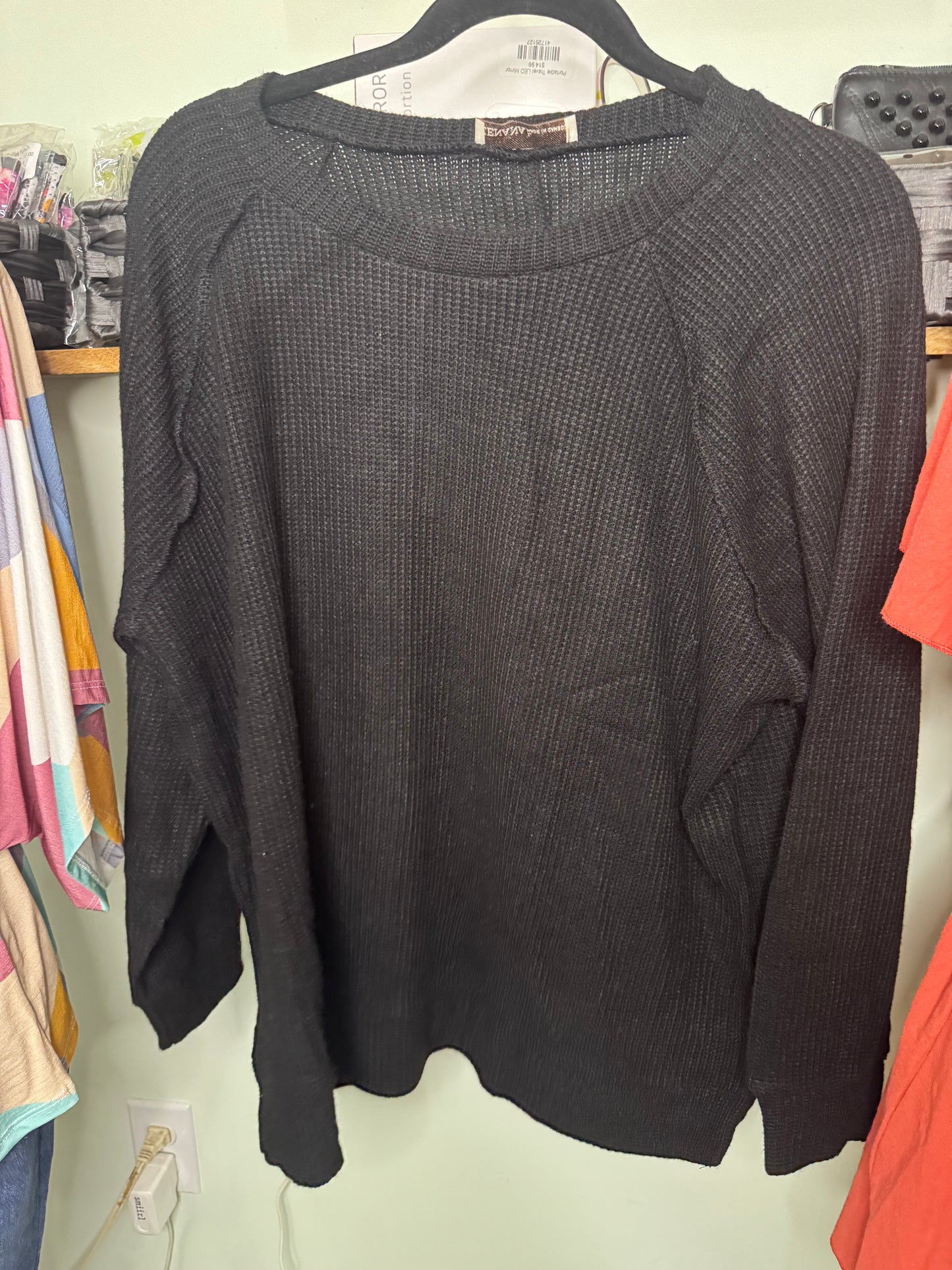 Raglan Long Sleeve Sweater
