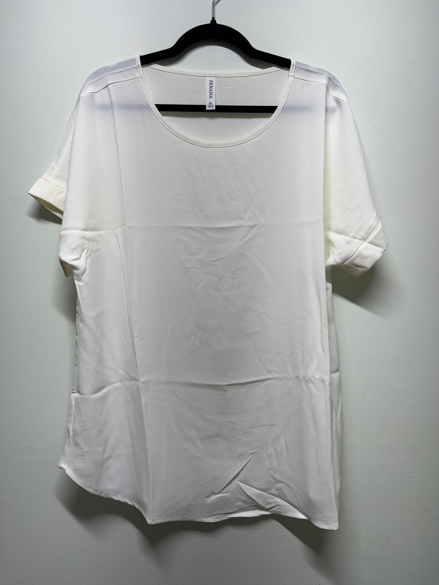 The Dobby Boat Neck Top