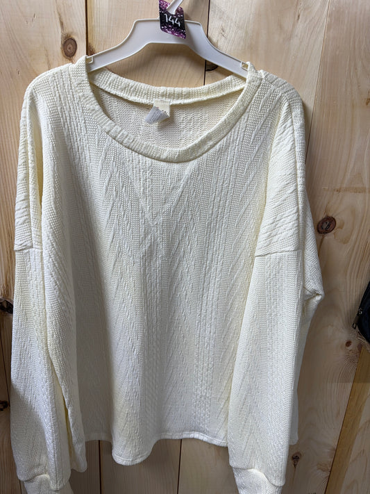 Cable Knit Drop Shoulder