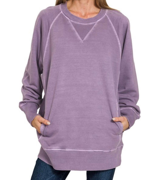 Pigment French Terry Pullover