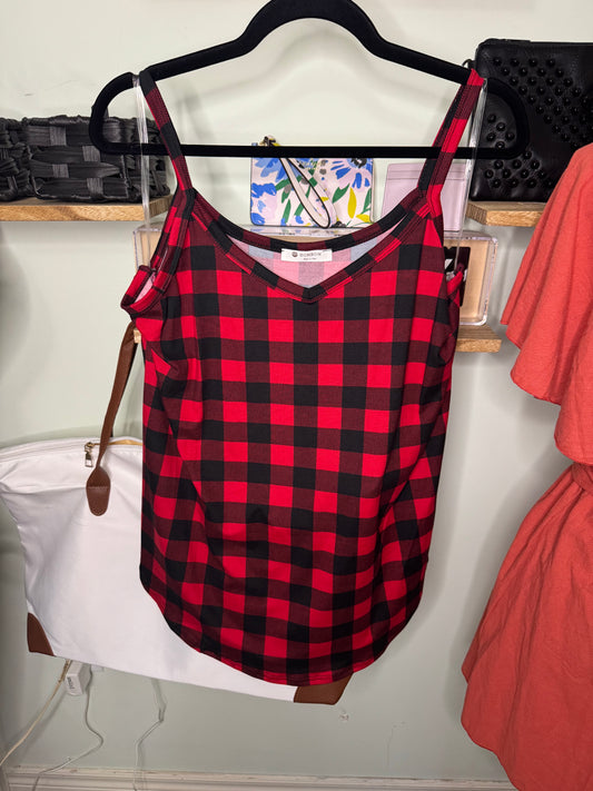 Buffalo Plaid Tank