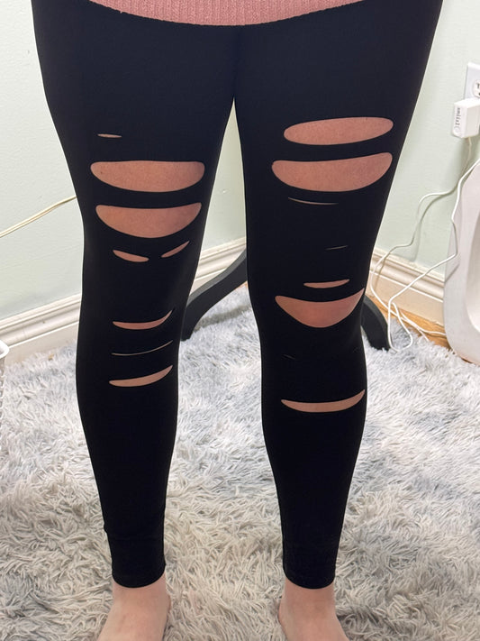 The Laser Cut Leggings