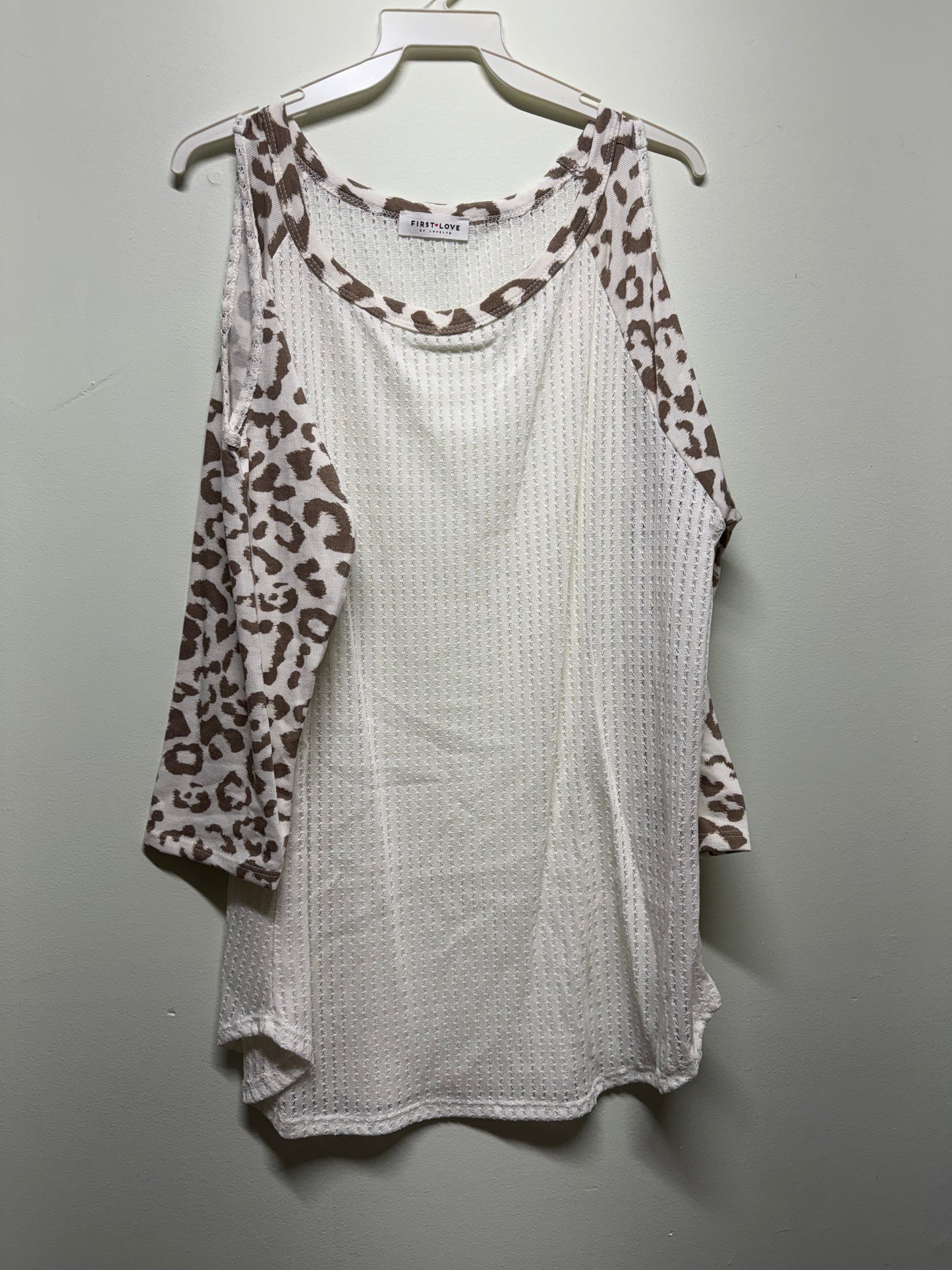 The Leopard Cold Shoulder