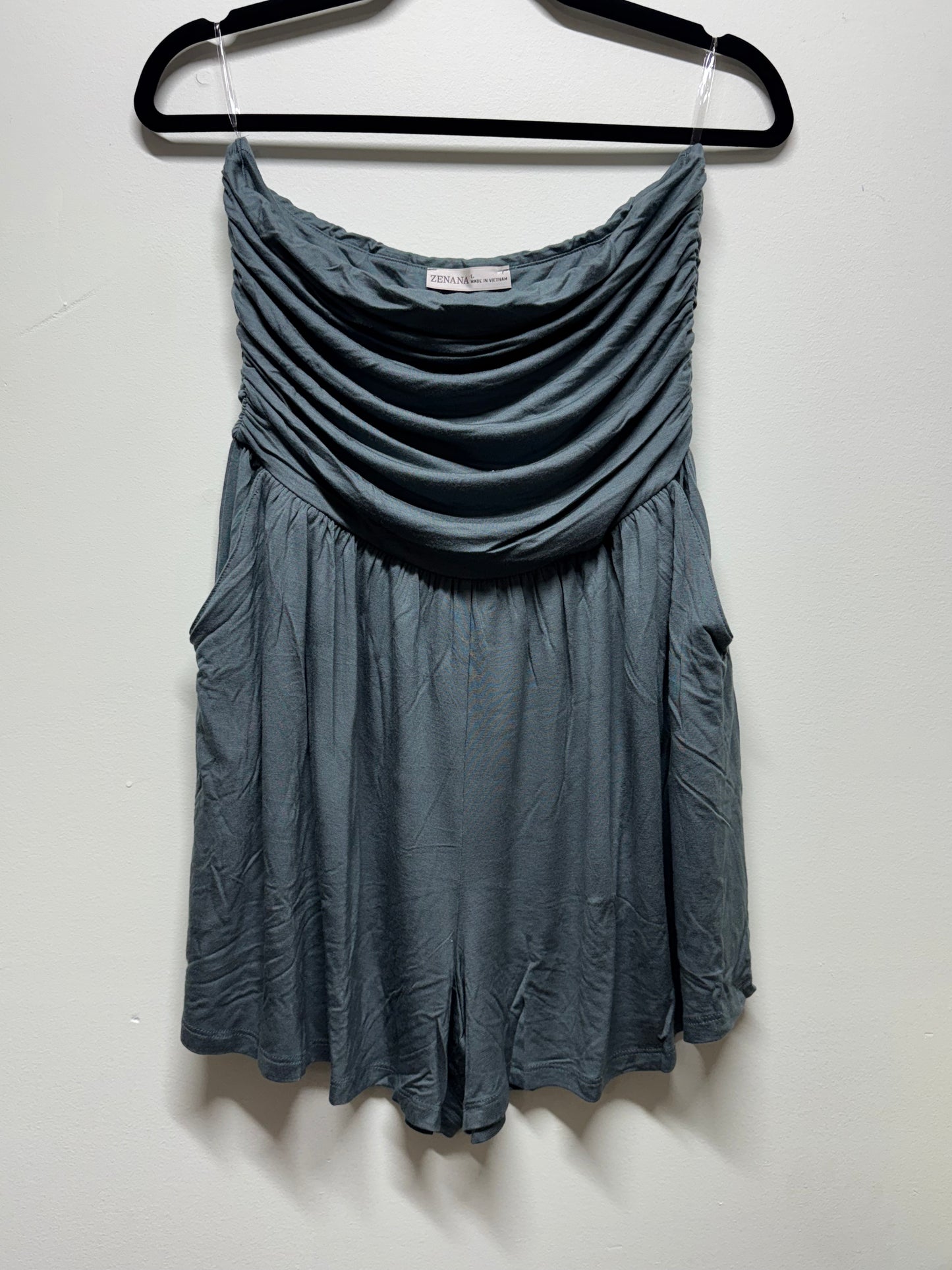 The Strapless Florida Romper