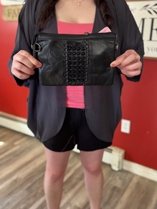 Skya Studded Clutch