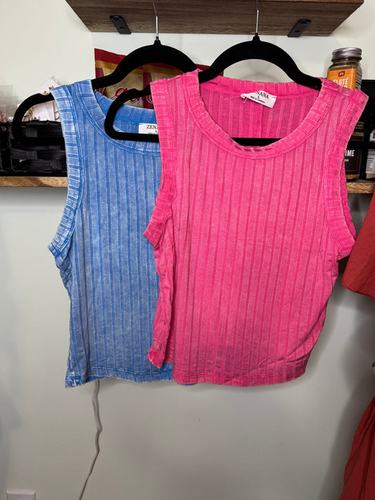 Ribbed Crop Top