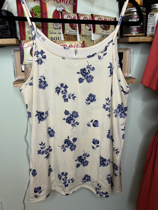 Flowy Print Spring Cami