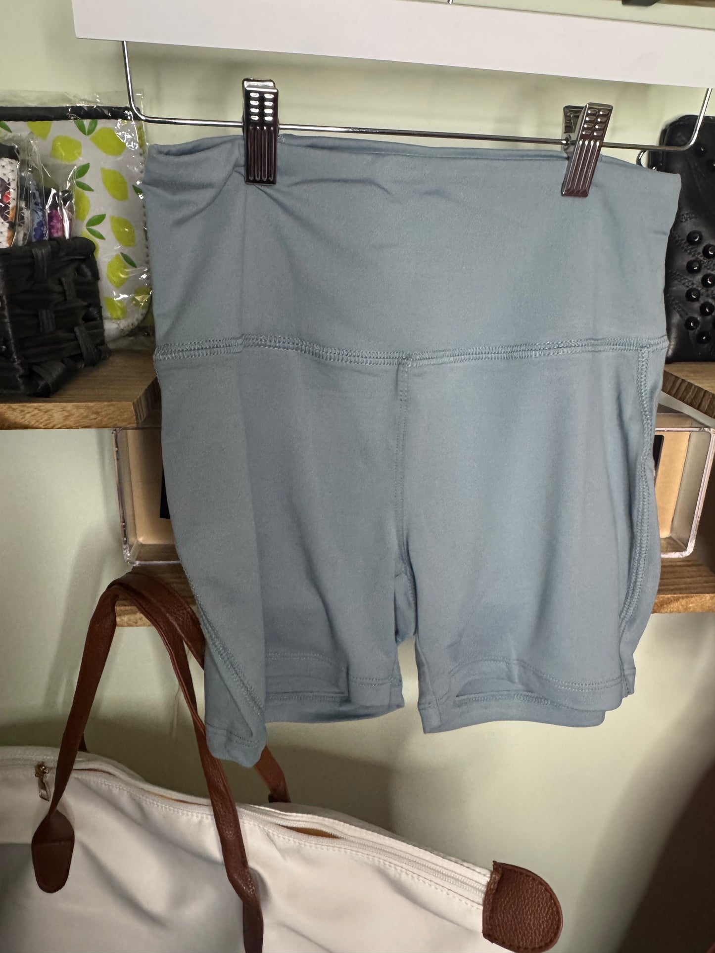 Brushed Biker Shorts
