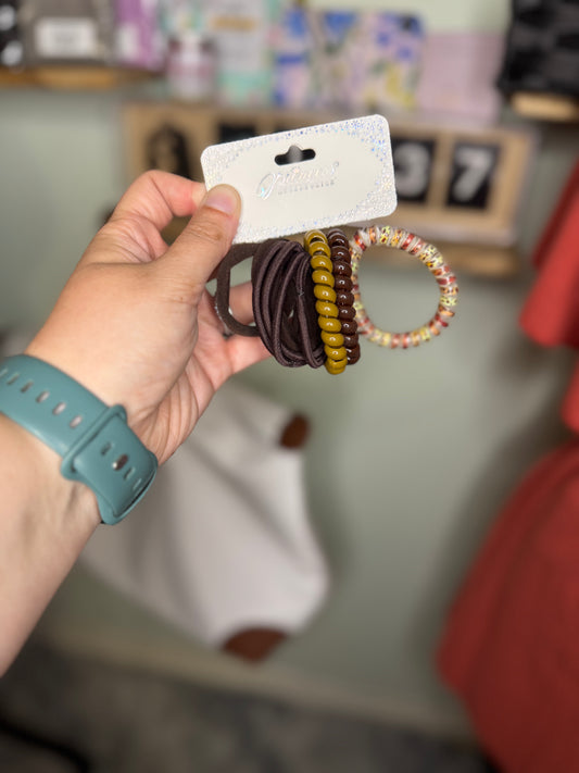 Fall Hair Ties