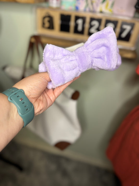 Soft Plush Spa Headband